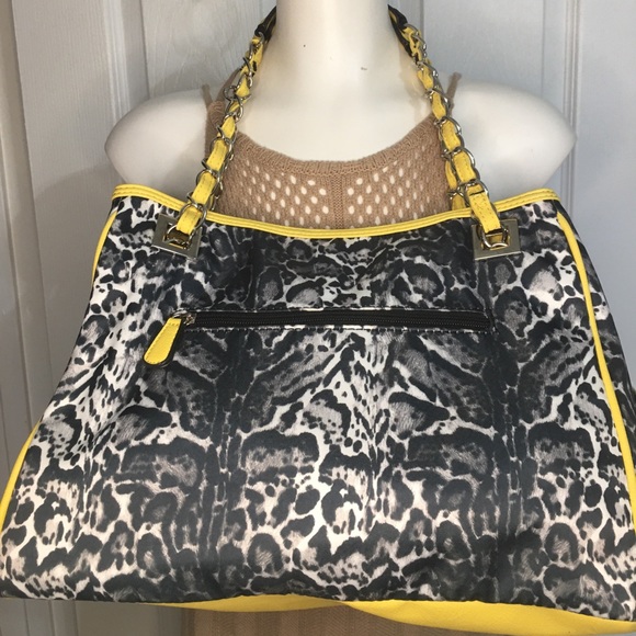 NICOLE by NICOLE MILLER Leopard Print Satchel - Picture 2 of 5